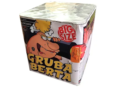 SFC16253 Gruba Berta 25st 38mm