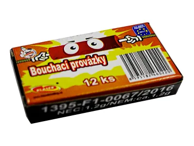 DP1BP Strzelające sznurki 12szt