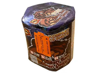 CLE4027 Grizzly Bear 19st 20mm