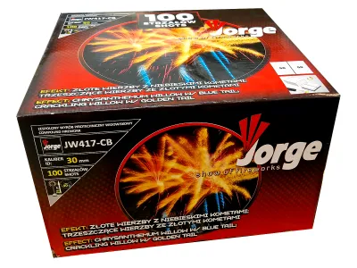 JW417-CB Show of Fireworks 100st 30mm