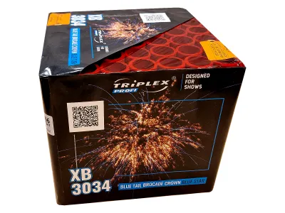 XB3034 Blue Tail Brocade Crown XB3034 Blue Tail Brocade Crown