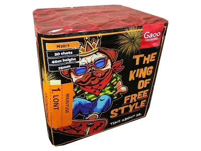 M20-1 The King of Free Style 20 st