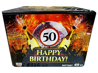 C4925VS Happy birthday 49st 25mm