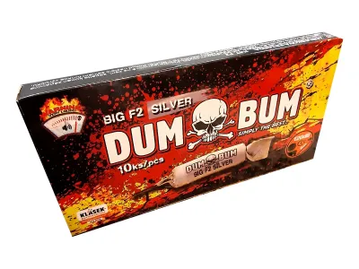 PSF2D DUM BUM BIG F2 SILVER 10szt