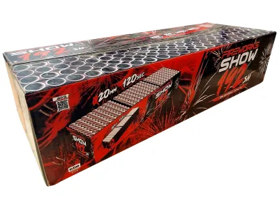 C19220F/C Profi Fireworks show 192 st 20 mm