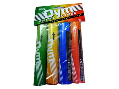 TF20 Zestaw świec dymnych 4 sztuki