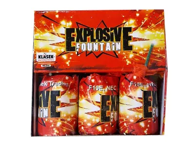F10E Explosive Fontain 3szt