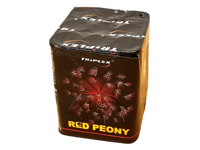 TXB462 Red peony 9st.