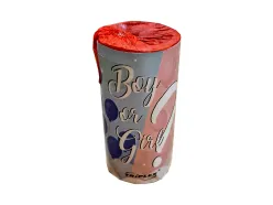 TXF652-2B Świeca Dymna - Niebieska Baby Shower