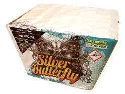 JW2058 Silver butterfly 49st 20mm