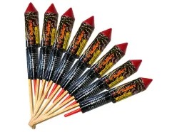 JR-006-RD-8 Rakieta JR-006-RD duża 8 sztuk