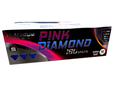 Wyrzutnia PXC317 Pink Diamond 180 strzałów 31 mm F3