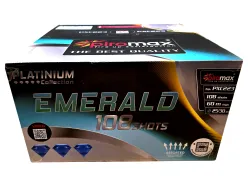 Wyrzutnia PXC223 EMERALD 108 strzałów 45 s mix efektów