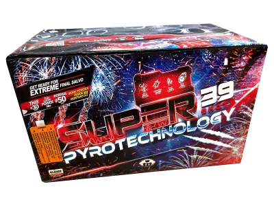 Wyrzutnia C39MPT SUPER Pyrotechnology – 39 strzałów mix kaliber