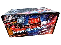 Wyrzutnia C6425XPT SUPER Pyrotechnology 64st 25mm