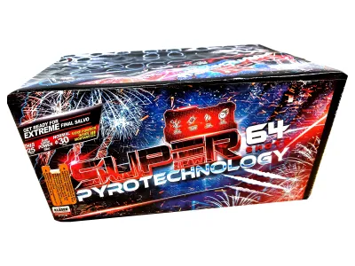 Wyrzutnia C6425XPT SUPER Pyrotechnology 64st 25mm